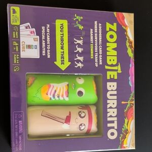 Zombie Burrito Card Game - Green and Cream